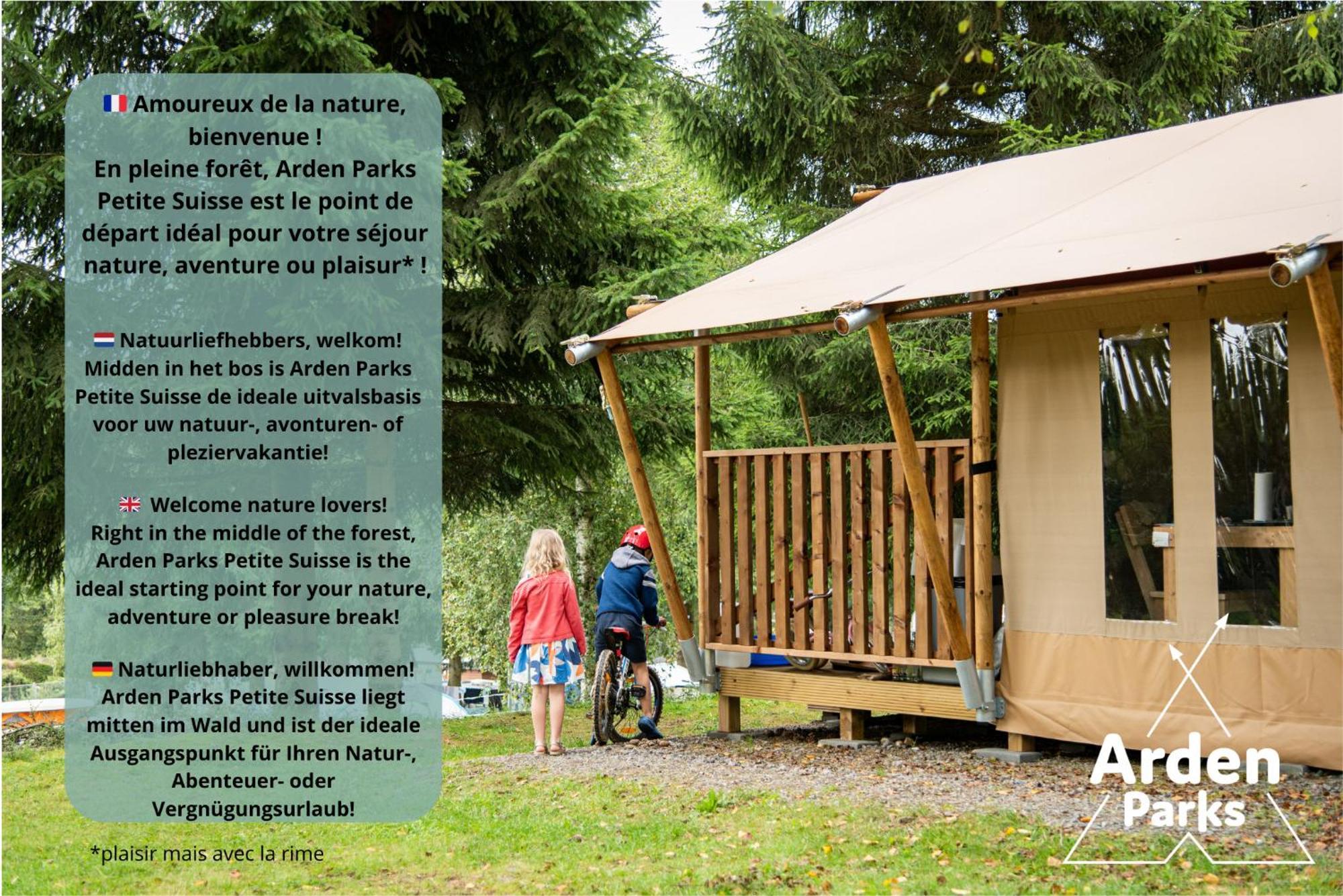 ホテル Ardenparks Petite Suisse Dochamps エクステリア 写真
